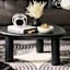 Trina Wooden Coffee Table, Black