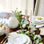 Providence White Ceramic Bunny Candle Holder, 4"