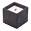 Black Cement Square Citronella Candle, 12oz