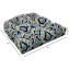 Ashmore Marine Outdoor Wicker Seat Cushion