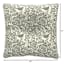 Honeybloom Endive Floral Outdoor Tufted Back Cushion