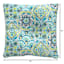 Calista Teal Outdoor Tufted Back Cushion