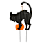 Happy Haunting Black Cat Yardstake, 26"