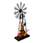 Homespun Harvest Leafy Metal Windmill, 18"