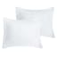 Providence 3-Piece White Cotton Velvet Comforter Set, King