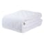 Providence 3-Piece White Cotton Velvet Quilt Set, King