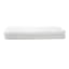 Providence 3-Piece White Cotton Velvet Comforter Set, King