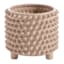 Found & Fable Indoor Studded Tan Planter, Medium