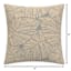 Found & Fable Talia Palm Oversized Square Outdoor Throw Pillow, 20"
