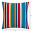 Alvarado Stripe Oversized Square Outdoor Throw Pillow, 20"