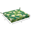 Marconi Leaf Outdoor Square Seat Cushion