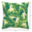 Marconi Leaf Pillow, Oversized Square Outdoor Throw Pillow, 20"