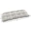 Grey Patna Geo Outdoor Wicker Settee Cushion