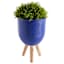 Sunny Club Blue Planter, 16"
