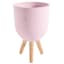 Sunny Club Pink Planter, 16"