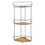 3-Tier Metal Bathroom Rack Space Saver, 22"