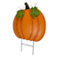 Homespun Harvest Pumpkin Yardstake, 38.5"