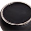 Crosby St. Indoor Two-Tone Black Planter, 9"