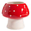 Sunny Club Indoor Ceramic Mushroom Planter, 7"