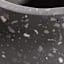 Crosby St. Indoor Black Terrazzo Cement Planter, 8"