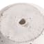 Crosby St. Indoor White Terrazzo Cement Planter, 12"