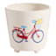 Sunny Club Indoor Bicycle Print Planter, 6"