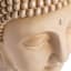 Found & Fable Indoor Gold Buddha Planter, 12"