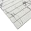 White Diatomite Stone Bath Mat, 23x15