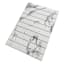 White Diatomite Stone Bath Mat, 23x15