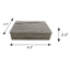 Tan Marble Box, 8x5