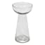 Clear Glass Bulb Vase, 9.5"