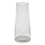 Tapered Clear Glass Vase, 8.75"