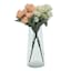 Tapered Clear Glass Vase, 8.75"