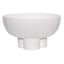 White Textured Ceramic Bowl, 6x11
