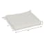 Tristan Heather White Premium Outdoor Square Seat Cushion
