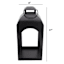 Providence Black Metal Arch Lantern, 17"