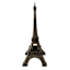 Bronze Eiffel Tower Decor, 10"