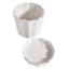Providence Eloise White Ceramic Indoor Planter, Medium