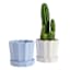 Providence Eloise White Ceramic Indoor Planter, Medium