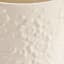 Honeybloom Indoor Cassia White Flower Planter, 7"
