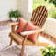2-Pack Terracotta Jute Trim Outdoor Throw Pillow, 18"