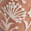 Honeybloom Indoor Pink Embossed Flower Planter, 7"