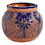 Hand Painted Cobalt Terra Outdoor Planter, Small