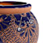Hand Painted Cobalt Terra Outdoor Planter, Small