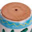 Hand Painted Spanish Blue Swirl Outdoor Planter, Small