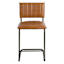 Crosby St. Luka Faux Leather Counter Stool, Light Brown