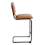 Crosby St. Luka Faux Leather Counter Stool, Light Brown