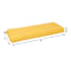Butter Yellow Canvas Outdoor Bench Cushion