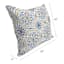 Castille Multicolor Outdoor Corded Back Cushion