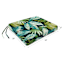 Seneca Navy Blue Outdoor Square Seat Cushion